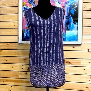 Dolan, left coast collection tank/tunic/coverup, sz S
